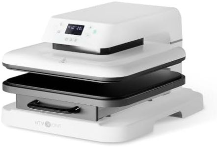 HTVRONT Auto Heat Press Machine for T Shirts - 15x15 Smart T Shirt Press Machine with Auto Release - Professional Heat Press for Sublimation, Vinyl, Heat Transfer Projects