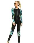 Women Youth Thin Rash Guard Wetsuit