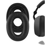 Geekria Elite Sheepskin Replacement Ear Pads for Bowers & Wilkins B&W PX7, PX 7 Headphones Ear Cushions, Headset Earpads, Ear Cups Cover Repair Parts (Black)