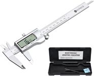 Neoteck 6 inch Digital Caliper, Full-Metal Electronic Calipers Measuring Tool Fractions/ Inch/ mm Conversion