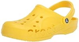 Crocs Unisex Baya Clogs, Lemon, 5 U