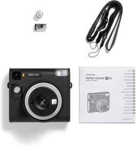 Instax SQ40 Instant Camera – Black