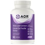 AOR - Oleuropein Olive Leaf Extract Capsules 400mg, 60 Counts - Immune System Support, Cellular Health and Heart Health Supplement - Antioxidant Supplement