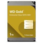 WD Gold 1TB Enterprise Class Internal Hard Drive - 7200 RPM Class, SATA 6 Gb/s, 128 MB Cache, 3.5" - WD1005FBYZ Gold