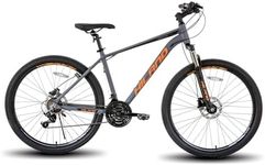 HH HILAND Aluminum Mountain Bike 21 Speeds, Hydraulic Disc-Brakes, Lock-Out Suspension Fork, 27.5 inch Wheel, Bike for Men Mens Mountain Bike Adult Womens Bicycle