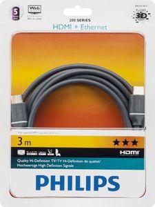Philips SWV4433S Câble HDMI Compatible 3D 3 m