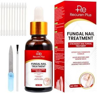 Extra Strength Toenail Fungus Treatment: Nail Repair for Damaged Cracked Discolored Nails - Tea Tree Formula for Fast Fungus Removal & Growth Strengthener 30ML