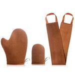 ANSPHIE 3 Pack Self Tanning Mitt Applicator Tan Mitt Applicator, Face Self Tanner Mitt Tanning Glove for Self Tan Mitt Applicator Tanning Mitts Self Tanner Mitt Applicator Sunless Tanner Mitt