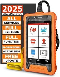 2025 Launch Creader Elite OBD2 Scanner fit for Honda Acura, Full System Bi-Directional Diagnostic Scan Tool, Full Reset Service Code Reader, AUTO VIN, Injector Coding, Lifetime F-Ree Update