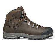 SCARPA Men's Kailash Plus GTX Waterproof Gore-Tex Leather Boots for Backpacking and Hiking, Dark Coffee, 11