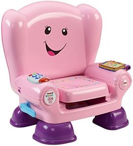 Fisher-Price CFD39 Smart Stages Pink Chair, Activity Chair Toy for 1 Year Old with Sounds, Music and Phrases