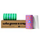 Who Gives A Crap - Eco-Friendly 100% Recycled 2 Ply Kitchen Roll (6 x Kitchen Rolls) - FSC Recycled