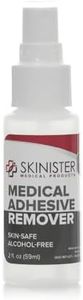 Skinister Medical Adhesive Remover for Skin (2oz) | Ostomy Breast Form Condom Catheter Bandages Prosthetics Medicated Patches
