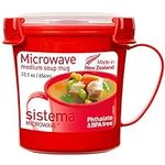 Sistema Microwave Soup Mug with Lid