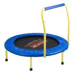 VEVOR 3FT Kids 36" Indoor/Outdoor Trampoline for Toddlers, Multi-Color, 3