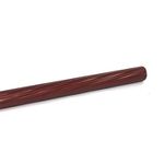 RAB Curtain Pipe Fluted MS, for Home, Door, Windows, ( Powder Coated, Pipe, 25mm Diameter, Size- 6 FT, Color- Cherry, Pack of 1 pcs pipe)