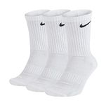 Nike Everyday Cushion Crew Socks, Pack of 3 - White - S