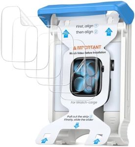 JULK [6-Pack For Apple Watch Screen Protector 46mm Series 12(2026)/11/10