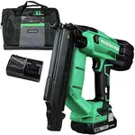 Metabo HPT NT1850DFM MultiVolt 18V Brushless Lithium-Ion 18 Gauge Cordless Brad Nailer Kit (3 Ah)