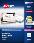 Avery Printable Postcards with Sure