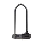 ABUS U-lock Granit XPlus 540 and EaZy KF Bracket, Bike Lock with Strong Parabolic Shackle, ABUS security level 15, Black