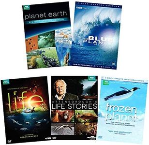 David Attenborough BBC Earth Nature Collection: Planet Earth (6 discos) / Blue Planet: Seas of Life (5 discos Special Ed.) / Life (4 discos) / Frozen Planet (3 discos) / Life Stories