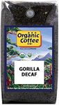 The Organic Coffee Co., Decaf Gorilla- Whole Bean, 2-Pound (32 oz.) Swiss Water Process- Decaffeinated, USDA Organic