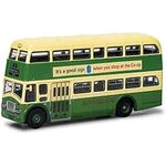 Corgi OM41914 Diecast Model-Leyland PD3 'Queen Mary' -Southdown, Cream/Green, One Size