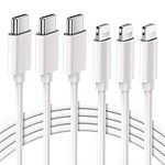 USB C to Lightning Cable, 3Pack 1M 