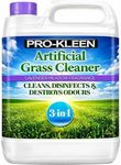 Pro-Kleen Artificial Grass Cleaner - Perfect for Homes with Dogs - Cleans and Deodorises Astro Turf, Leaves a Lavender Fragrance - 5 Litre Super Concentrate: Makes 15 Litres, Purple