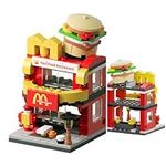 LITTCO Building Blocks City Burger 