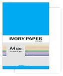 House of Craft - A4 Ivory Paper Sheets for Sketching, Drawing, Art & Craft Projects - 210 GSM, 11.5 x 8.5 x 0.1 Inch, White (25 Sheets - A4 Size)