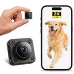 Mini Spy Camera WIFI Hidden | Magnetic Hidden Camera, FREE Cloud Storage, Motion Detection & Night Vision Indoor Use