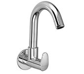 JOHNSON T0718C Florence Brass Sink Cock With Wall Flange || 10 Year Warranty || (Chrome Finish)