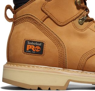 Timberland PRO Men’s Pit Boss 6" Steel Toe Work Boots, Wheat, Size 11 UK