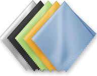Extra Large Microfiber Cleaning Cloths(12"x 12") for Eyeglasses,Sensitive Optics, Electronic Screens, Cell Phones,Lens,Glasses, Camera Lenses| Eyeglass Cleaner Cloths Wipes for All Delicate Surface