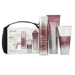 Joico Defy Damage Gift Set, Protective Shampoo, Conditioner, Protective Mask Treatment for Dry Damaged, Deep Conditioning, Hydrating, Heat Protectant with Joico Cosmetic Bag