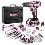 Pink Drill Tool Kit Set: 20V Cordle
