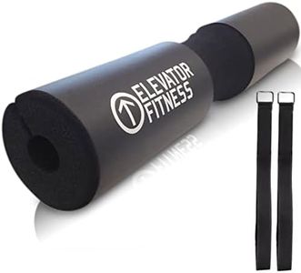 Elevator Fitness Squat Pad - ™ - Barbell Pad for Squats, Lunges, and Hip Thrusts - Foam Sponge Pad - Provides Relief to Neck and Shoulders While Training (Single Unit)