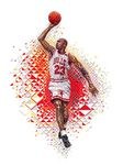 Tallenge - Michael Jordan - Bulls - Small Poster Paper (14 x 18 inches)