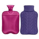 samply Hot Water Bottle with Knitte