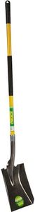 Emsco Group 1752-1 Professional's Choice Square Point Sturdy 54” Fiberglass Handle-Heavy Duty 14 Gauge Steel Head Garden Shovel, Yellow/Black