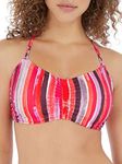 Freya Women's Standard Bali Bay Concealed Underwire Brallete Bikini Top, Summer Multi, 30G