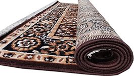 TAHNOOR CARPET Super Softness 7x10 Feet Acrylic Carpet for Living Room & Drawing Room - (210X300 Coffee Colour)