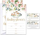 Geuro Set of 25 Baby Shower Invitat