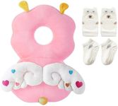 Grnstf Baby Toddler Head Protector, Baby Head Protection Backpack, Adjustable（Angel）