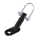 Bike Trailer Hitch Coupler, 1 Pack Bike Trailer Steel Coupler Attachment with 1 Connect Pin, Bicycle Trailer Hitch Connector for Kids Trailer, Pets Trailer