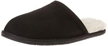 Amazon Essentials Women's Cosy Slipper, Black, 8 UK