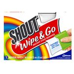 Shout Stain Remover Wipes-12 ct. (Pack of 3)