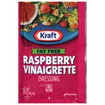 Kraft Raspberry Vinegrette Dressing, Fat Free, 1.5-Ounce Packages (Pack of 60)
